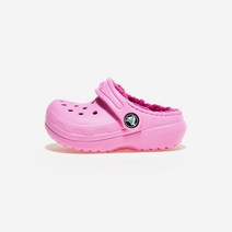 ABC마트 크록스 CROCS 클래식 라인드 클로그 토들러 CLASSIC LINED CLOG T CRS207009 TAFFY PINK