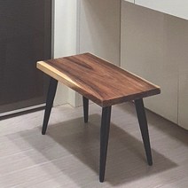 레인트리 라이브엣지 도마 미니좌탁 또는 협탁, 410미리 미니협탁