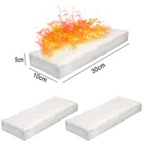 실내불멍 칼슘 마그네슘 규산염 파이어 벽난로 3 개 안, 02 B
