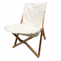 원목 캔버스 캠핑체어 정원 발코니 카페 의자 릴렉스체어, 상세페이지 참조