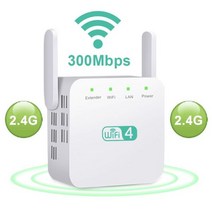 429683 WIFI 무선 라우터 확장기 5 Ghz 와이파이 리피터 익스텐더 1200Mbps 앰프 300Mbps 장거리 신호 부스터 2.4G, CHINA_US Plug | 2.4G white