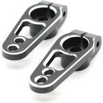 Sincecam 2 Pack 25T Aluminum Servo Horns Arms M3 Threads Metal Steering Arm High Torque Standard Ser, 한개옵션0