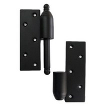 한옥문 우측 44x95x20mm 블랙 돌출경첩 기와 검정 옛