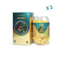 호주 비타트리 프리미엄골드 슈퍼 로얄제리 캡슐 1600mg 365정, 2개