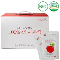 오가뷰 NFC 저온착즙 100% 생사과즙, 30포, 110ml