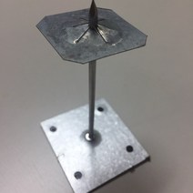 보온핀- 4 Inch (100mm) 접착식 -1 Box 1 000EA 압면핀 그라스울핀, 1box