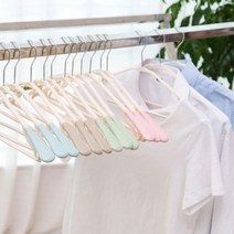 옷미끄럼방지 옷걸이 흘러내림방지 의류걸이5개, 상품선택, 베이지 5개