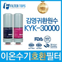 김영귀환원수 KYK-30000 이온수기 필터 호환 리디아, 선택2 - 리디아 정품 2차
