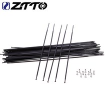ztto 12pcs 에어로 mtb 자전거 도로 자전거 스트레이트 풀 스포크 cr crossride ak aksium 26 650b 27.5 29 700c 바퀴, 298mm