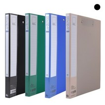 프로비즈 PP 인덱스 더블 레버화일 A4 상철 흑색, 본상품