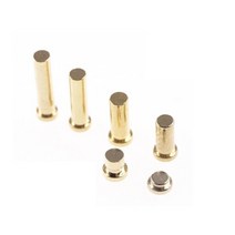 10pcs 직경 2.0mm 포고 핀 커넥터 암 시트 1 2 3.7 4.5 5.5 6.0 7.0 높이 3 amp smt 표면 실장 pcb 스트레이트 골드 1u, 높이 7.0mm
