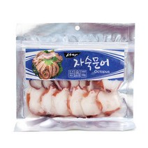 국산 자숙문어 슬라이스 400g(100gx4팩), 단품