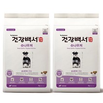 뉴트리나 건강백서 슈나우져 2kg x 2개 강아지사료, 건강백서 슈나우져 2kg x 2개 강