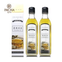 홍화씨유 홍화씨오일 600ml 300ml x 2병