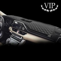 VIP 가죽 리무진엠보 대시보드 W205 벤츠C클래스 썬커버, HUD 유_스피커 무_블랙