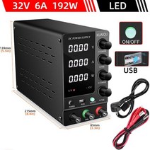실험실교반기 소형 전자 산업용 버티컬 스위칭 실험실 DC 전원 공급 장치 조정 가능 120V 60V 30V 10A 5A, 11 SPS-C3206 32V 6A_01 220V