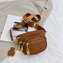 여성 스웨이드 가방 백 을위한 부드러운 가죽 crossbody 멀티 레이어 포켓 허리 패션 화니 허리 팩 전화 지갑 벨트