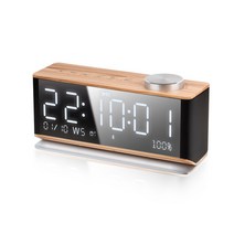 브리츠 BA-MK21 Plus 우드 올인원 무드등 블루투스스피커 10W