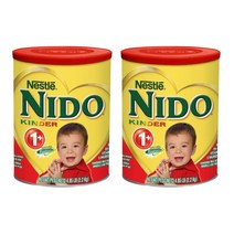 네슬레 니도 킨더 토들러 분유 4.85lb(2.2kg) 2팩 Nestle NIDO Kinder 1+ Toddler Formula