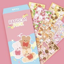 아트박스/또알 [또알] 씰스티커 랜덤팩, 옵션선택:본품, 단품