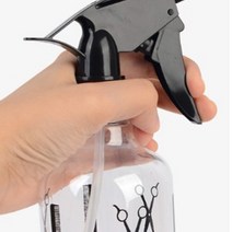 레써니 다용도 미용실 분무기 헤어샵 가정용 업소용 투명 스프레이, 500ml