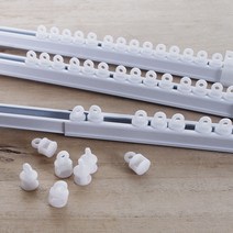 텍스월드 커튼DECO철레일(3단White 12자 14자 16자 중 택)-[06] 철레일