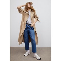 H&M 공식스토어 맘 루즈핏 진 다크 데님 블루 1056004003