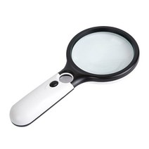 휴대용 3.5배 LED돋보기 독서 노안 확대경 45배 듀얼, 특가_상품선택_할인