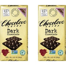 초코러브 55% 다크 초콜릿, 90g, 2개