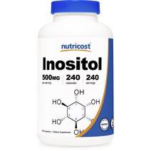 뉴트리코스트 이노시톨 500mg 캡슐, 1개