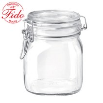 보르미올리 피도 유리 밀폐용기 화이트, 1개, 750ml