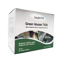 HEALTH UP 헬스업 뉴질랜드 그린 머슬 7500 초록 입 홍합 오일 추출 초록잎 240캡슐, 뉴질랜드 초록 입 홍합 오일 추출 240캡슐