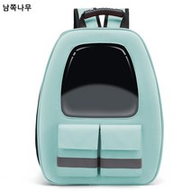 고양이 가방 외출 휴대용 통기 안전 반사 스틱 펫 가방 고양이 책가방 강아지 가방 백팩 고양이 백팩, 라이트카키