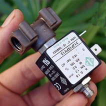 게이트 버터블라이 밸브 솔 벨브 위치 방향 황동 레노이드 커피 머신 스팀 온수 고온, 220v, 02 220V