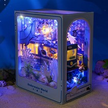 청년토이 DIY 북엔드 책꽂이 미니어처 해양기차, 단품