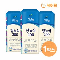 [KT알파쇼핑]케어웰 당뇨식 200 (200ml x 24팩), 단품, 24팩, 200ml