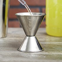 칵테일 스텐 지거 계량 소품 바용품 4종, 지거2호(0.75x1.25oz)