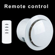 주방 환풍기 후황 4 인치 6 환기 팬 욕실 벽 음소거 가정용 배기 주방 원격 후드 후항, 03 6 inch remote_04 AU