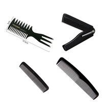 포마드 전용 헤어 콤브 빗 브러쉬 4종, 3)쇼트 리젠트콤브