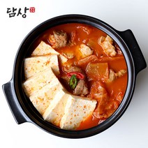 담상 국내산배추 묵은지 김치찌개 제주 흑돼지 뒷다리살, 01_김치찌개200g 2팩