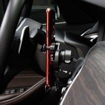BMW 핸드폰 거치대 받침대 마운트 홀더 용품, 5시리즈 (F10) (블랙)