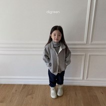 디그린 앤트레카라집업 유아동겨울집업 등하원룩 데일리룩