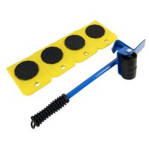 홈트롤리 리프트 및 이동 슬라이드 키트 EZ 시스템 무거운 가구 Carrellini Spostare Mobili Mover Transpo, 03 yellow