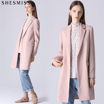 쉬즈미스 쉬즈미스 솔리드 미니멀 원버튼 재킷