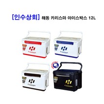 [인수상회] 해동조구사 HB-236 카리스마 아이스박스12L(화이트블랙)