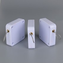 co 와이어 미니 도어클로져 자동 문닫힘 3개묶음, 백색