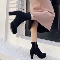 벨레페 스컬리 8.5cm 여성 앵클부츠