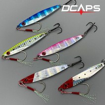 캡스 국민메탈 7g에서 40g까지 틴셀 메탈 지그헤드 하드베이트 배스 농어 삼치 부시리, 17g, 블루