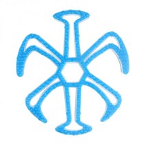 범용 헬멧 패딩 키트 스폰지 패드 자전거 오토바이 자전거 교체 패드 곤충 그물 야외 스포츠 세트, 청이