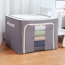 언더베드수납함 아기옷수납함 박스 패브릭이불가방 겨울옷 정리박스 아기옷정리박스 72L 100L, 6. 브라운(100L)